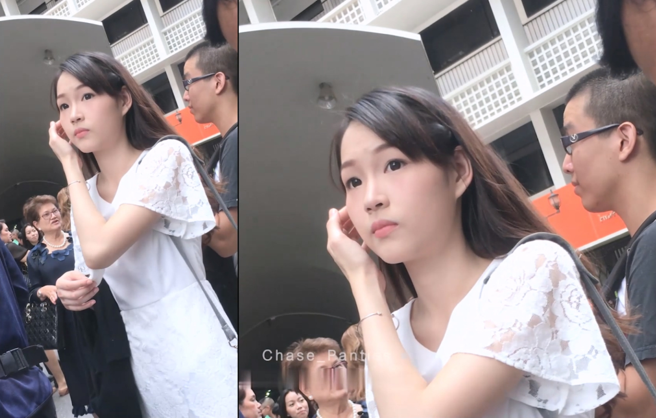 ｜獨家影檔｜暹羅鬧市尋覓青春靚麗正妹抄底窺探裙底春光 25V