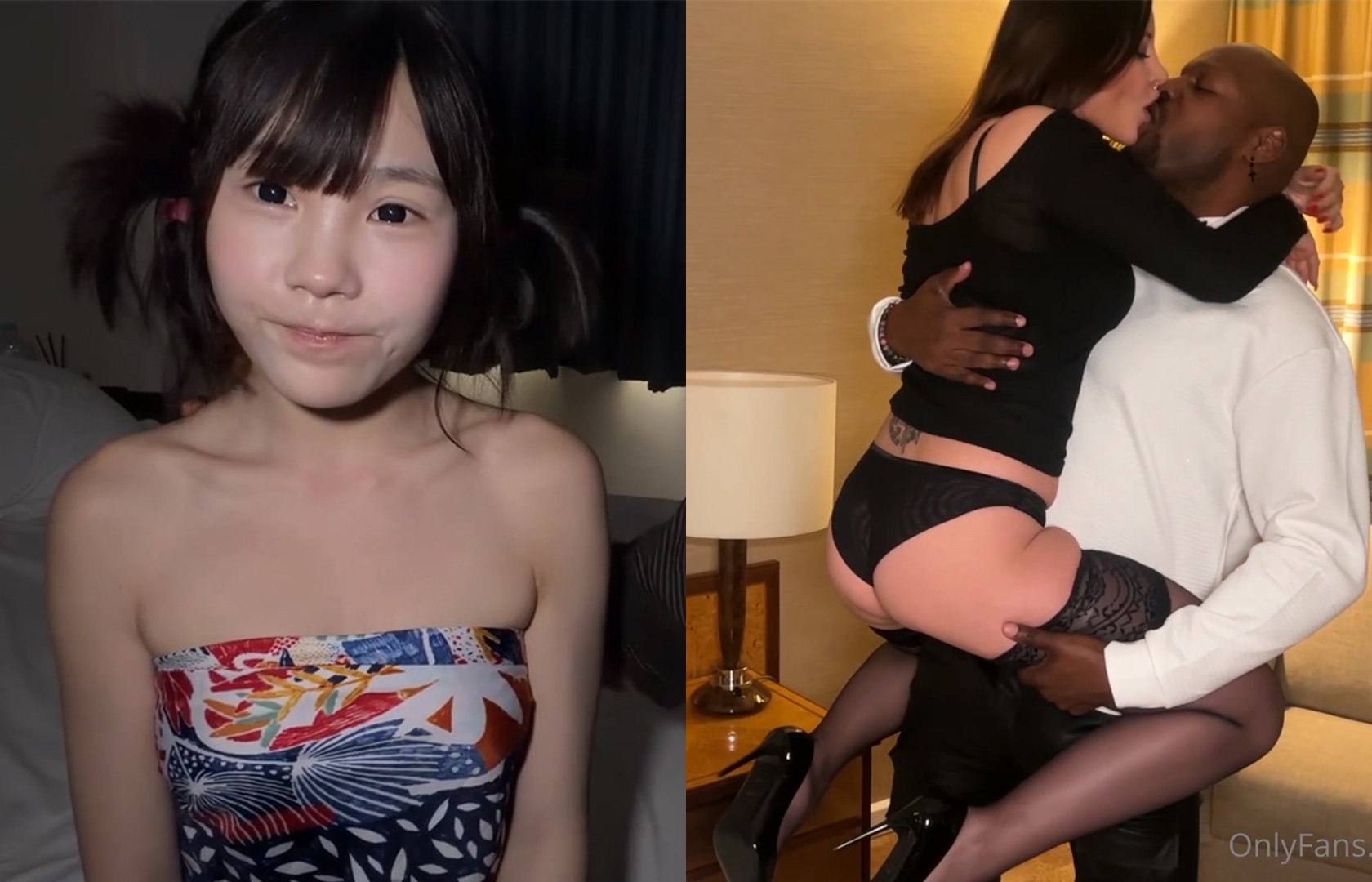 Onlyfans - Two Girls One Lucky Dick｜Bunny Umi＆Bunny Una｜等 11V